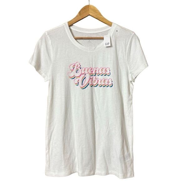 Gap Favorite Graphic Crewneck T-Shirt medium new - Picture 2 of 10